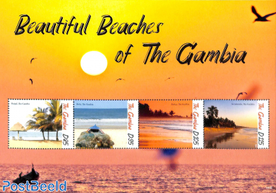 Beautiful Beaches of The Gambia 4v m/s
