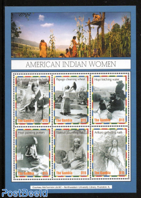 American Indian Women 6v m/s