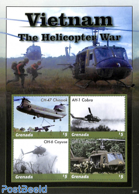The Helicopter war 4v m/s