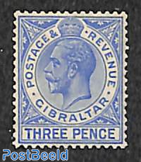 Definitive, THREE PENCE 1v