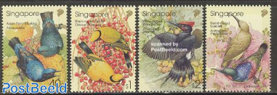Birds 4v, joint issue with Malaysia