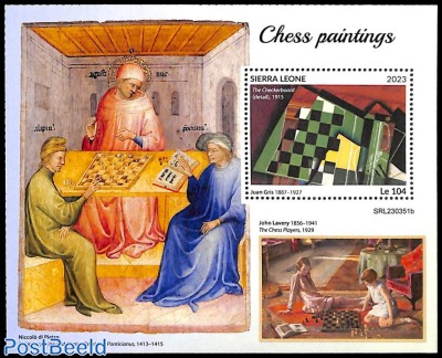 Chess paintings s/s