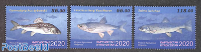 Fish from Issyk-Kul lake 3v