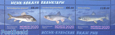 Fish from Issyk-Kul lake s/s