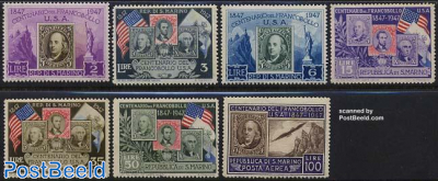 First American stamps 7v
