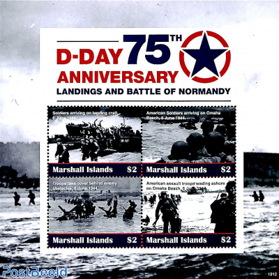 75 years D-Day 4v m/s