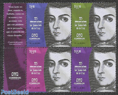 Juana Inés de la Cruz 4v [+]