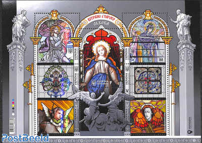Stained glass windows of Lviv 7v m/s