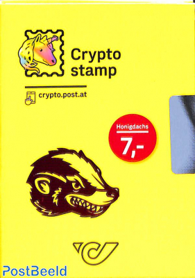 Crypto stamp Honigdachs