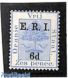 E.R.I. overprint 1v