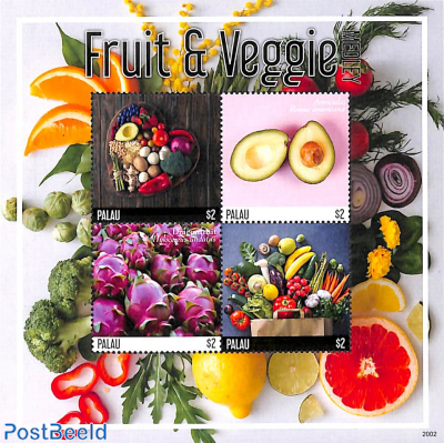 Fruit & Vegetables 4v m/s