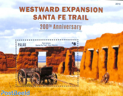 Westward expansion of Santa Fe Trail s/s