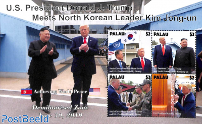 Trump meets Kim Jong-Un 4v m/s