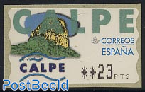 CALPE 1v automat stamp