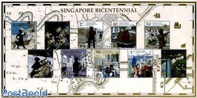 Bicentennial Gold print collectors sheet