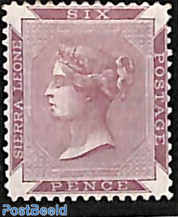 Six pence, Victoria 1v