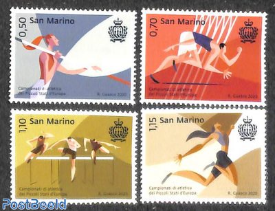European small countries Athletic games 4v