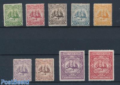 Definitives, Ships 9v