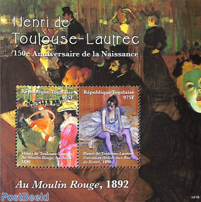 Henri de Toulouse-Lautrec 2v m/s