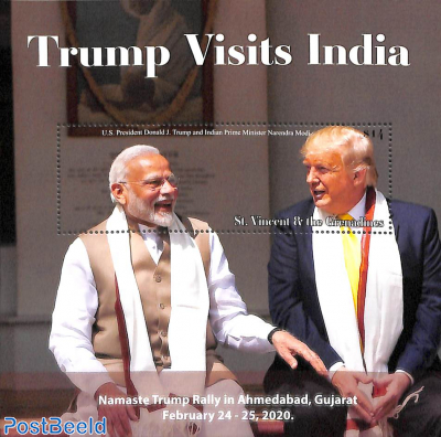 Trump visits India s/s