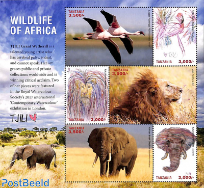 Wildlife of Africa 6v m/s