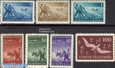 Airmail stamps 7v