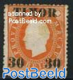 Overprint 1v (perf. 13.5)