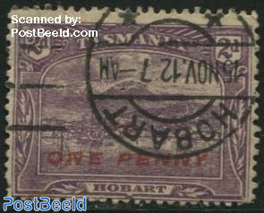 1P Overprint 1v