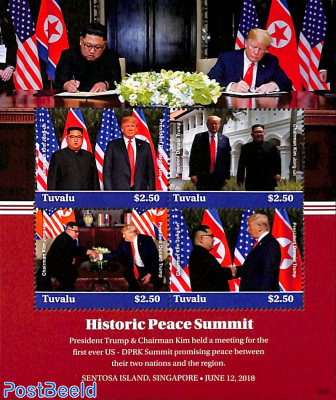 Trump and Kim Jong-Un meeting 4v m/s