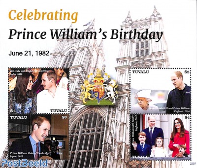 Prince William's Birthday 4v m/s