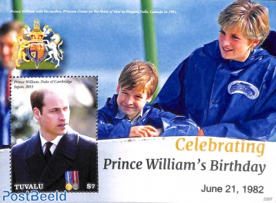 Prince William Birthday s/s