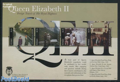 Elizabeth II, Golden Jubilee 4v m/s