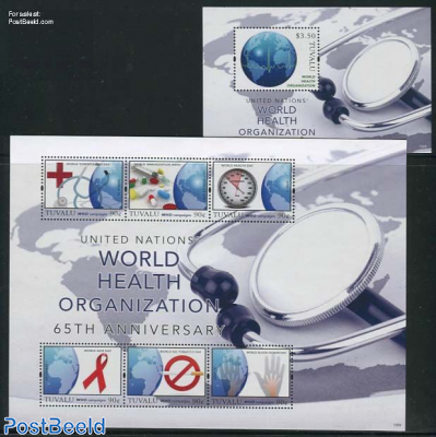 60 Years World Health Organisation 2 s/s