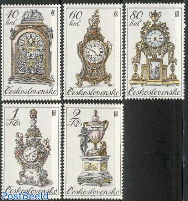 Antique clocks 5v