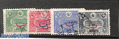 Exterior mail stamps 4v