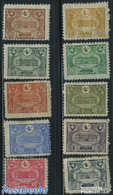 Definitives, post office 10v