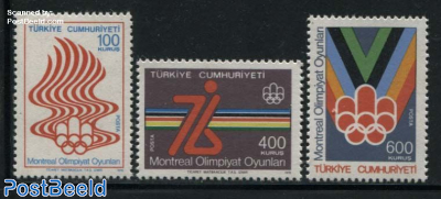 Olympic Games Montreal 3v