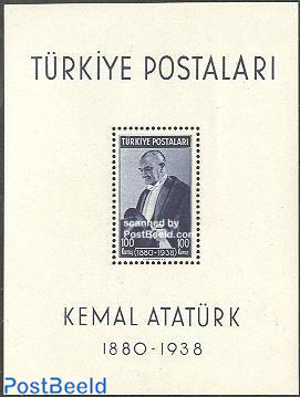 Death of Ataturk s/s