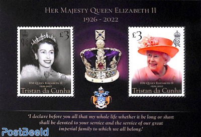 Queen Elizabeth II, in memoriam s/s