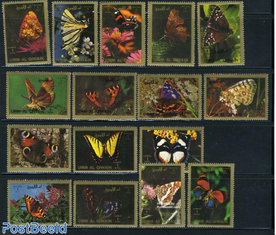 Moths & butterflies 16v