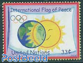 Int. peace flag 1v