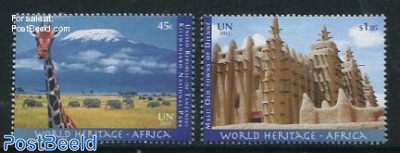 World Heritage, Africa 2v