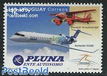 75 Years Pluna airline 1v