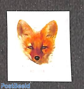 Red fox coil stamp 1v