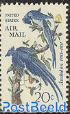 Airmail definitive, birds 1v