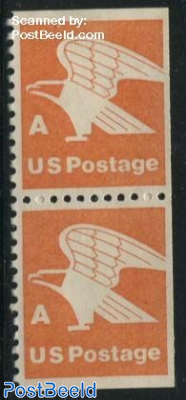 A-stamp bottom booklet pair