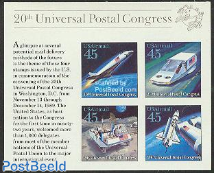UPU, space transport s/s imperforated