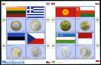 Coins & flags 8v m/s
