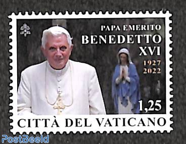 In memoriam pope Benedict XVI 1v