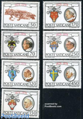 50 years Vatican state 7v